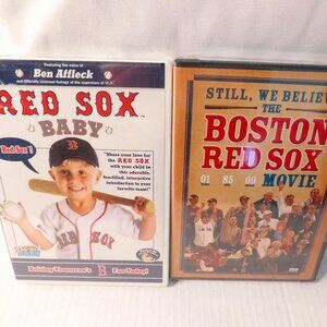Boston Red Sox DVDS The Boston Red Sox Movie & Red Sox Baby BRAND NEW